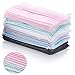 HouseHold Impressions 60 Pack 3-Ply Multi-Color Extra Thick Disposable Medical Dental Surgical Face Masks | Hypoallergenic Mouth & Nose Covers | Protects from Sickness, Flu, Bacteria, Dust, Pollen