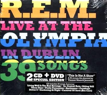R E M Live At The Olympia 2 Cd Dvd Amazon Com Music