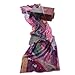 Salutto Women 100% Silk Scarves Paul Gauguin Flutist On The Cliffs Painted Scarf (3)