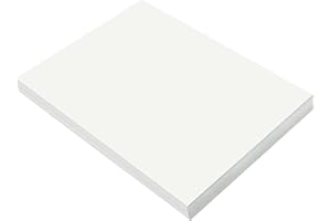 Prang (Formerly SunWorks) Construction Paper, White, 9" x 12", 100 Sheets