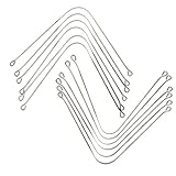 HealthMax (TM) Stainless Steel tongue cleaner Set of 12 Pcs Anti microbial and natural