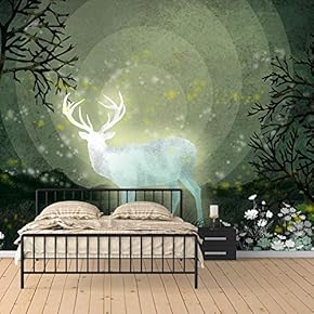Wall Mural Dream World Removable Wallpaper Wall Sticker for Bedroom Living Room - 66x96 inches