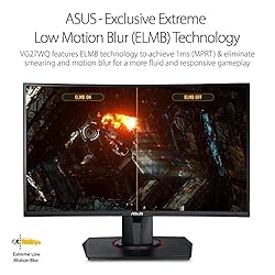 ASUS TUF Gaming VG27WQ 27” Curved Monitor, 1440P