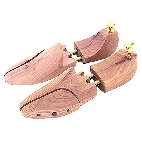 Lihin Christmas Indoor Decoration Shoe Tree,Wooden Shoe Tree Stretcher Shaper Keeper Adjustable Shoe Tree