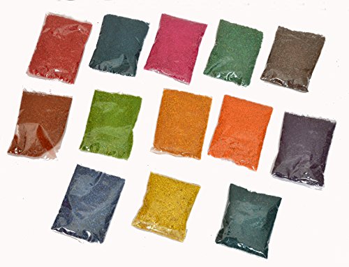 10 Packets of Rangoli Colours