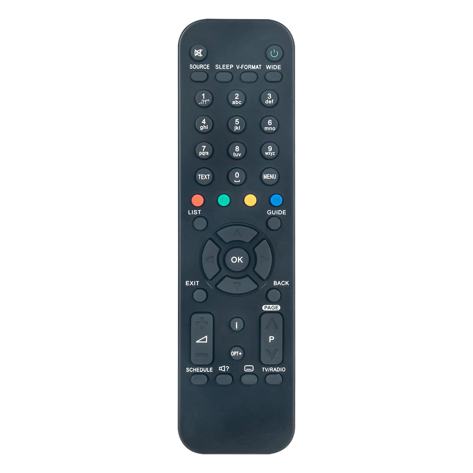 RM-G01 New Replacement Remote Control fit for HUMAX HD Digital Receiver IHDR-5200C IR-FOX-Z VHDR-3000S HD-5500T HD-FOX-IR HD-FOX-T2 ICORD HD+ IHDR-5050C IHDR-5100C IHDR-5200