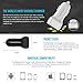 Maxboost Car Charger with SmartUSB Port 4.8A/24W [White/Grey] Charger Adapter Compatible with iPhone 12 11 Pro Max/XS Max/XR/XS/X/8/7/Plus, S20 Ultra/S10/S10+/S10e/Note,LG,Air,Mini,Huawei, Moto,Pixel