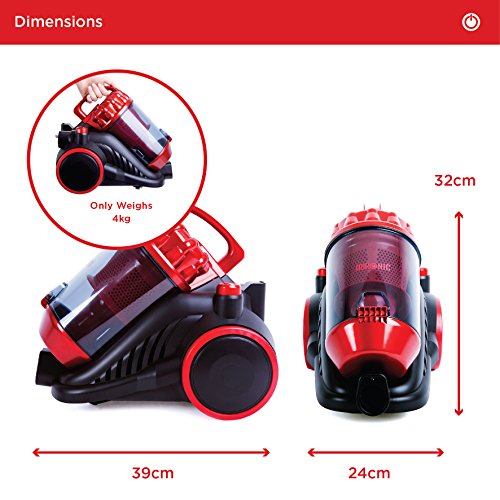 Title Duronic VC70 Compact [Energy class A] Bagless Cylinder Vacuum