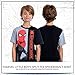 Marvel Boys' Big Split Tee Spiderman T-Shirt, Black/Gray, 8