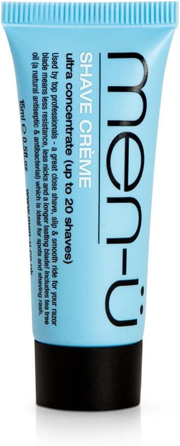 men-u SHAVE CLEANSE DUO, Buddy tube mens skincare starter set 2 x 15ml. Perfect for travelling - Image 3