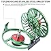 Maxcatch Fly Fishing Reel with CNC-machined Aluminum Body Avid Series Best Value - 1/3, 3/4, 5/6, 7/8, 9/10 Weights(Black, Green, Blue, Silver, Black&Silver) (Green, 7/8 wt)