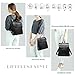 SiMYEER Women's Pu Leather Backpack Purse Ladies Casual Shoulder Bag School Bag for Ladies