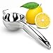 Premium Quality Stainless Steel Lemon Squeezer, Top Rated Heavy Duty Lime Juicer, Anti Corrosive Dishwasher Safe Extra Large Citrus Orange Press, Easy To Use Handheld Manual Fruit Juice Maker