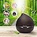 Horoma Essential Oil Diffuser Black, 300ml Ultrasonic Diffusers Cool Mist Humidifier, Aroma Diffuser with Adjustable Mist Mode, 7 LED Lights Changing for Home Office Baby