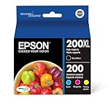 Epson T200XL-BCS DURA Ultra High Capacity Cartridge Ink Black and Color Combo Pack