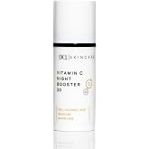 DCL Skincare Vitamin C Night Booster 30, 30% L-Ascorbic Acid for Overnight Collagen Support, 1 fl oz