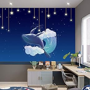 Wall Murals for Bedroom Beautiful Dream World Abstract Removable Wallpaper Peel and Stick Wall Stickers - 66x96 inches