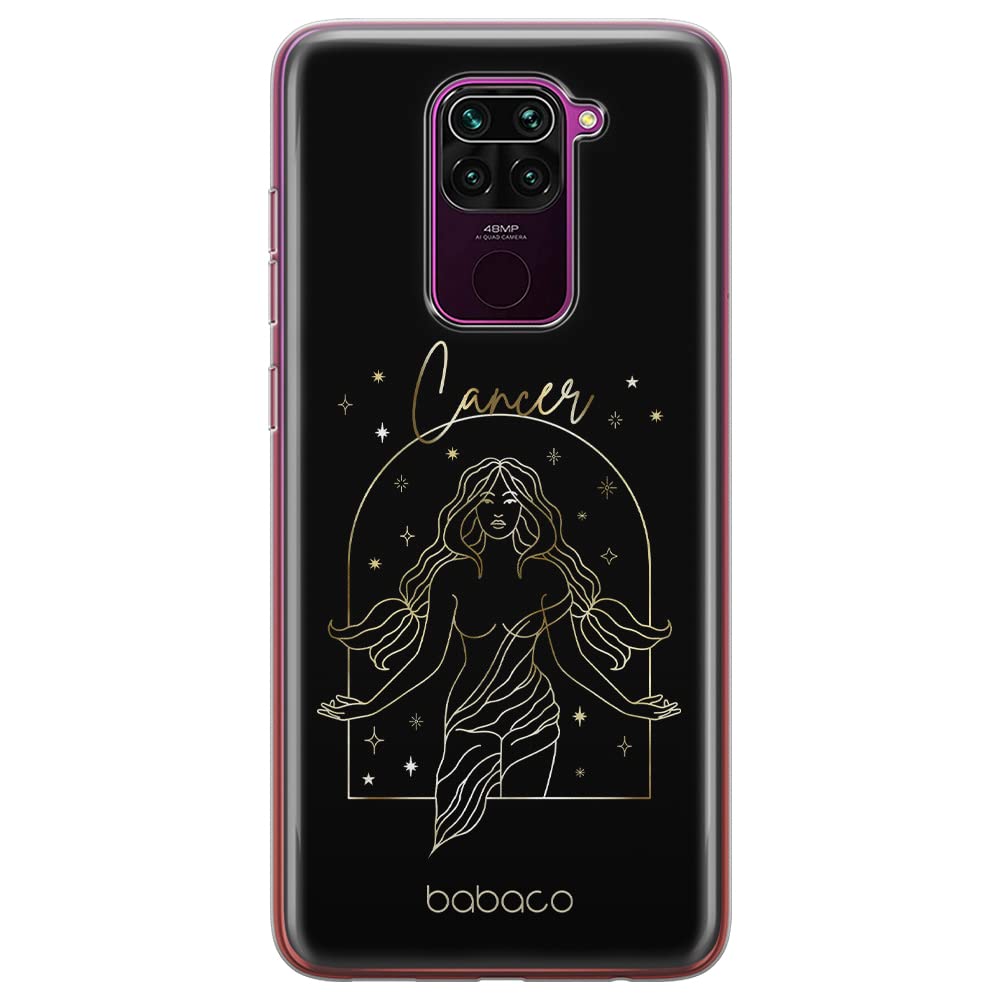 Babaco ERT GROUP mobile phone case for Xiaomi REDMI NOTE 9 original and officially Licensed pattern Zodiac Woman 004 optimally adapted to the shape of the mobile phone, case made of TPU
