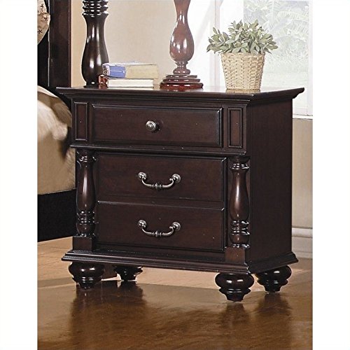 Cherry Nightstands & Bedside Tables Light & Dark Cherry