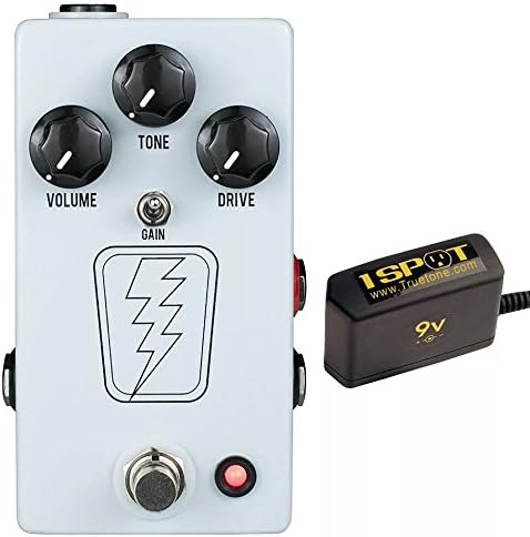 JHS Superbolt Supro Overdrive V2 Bundle w/Truetone 1 Spot Space Sacing 9v Adapter