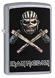 Zippo Iron Maiden Band Street Chrome Pocket Lighter