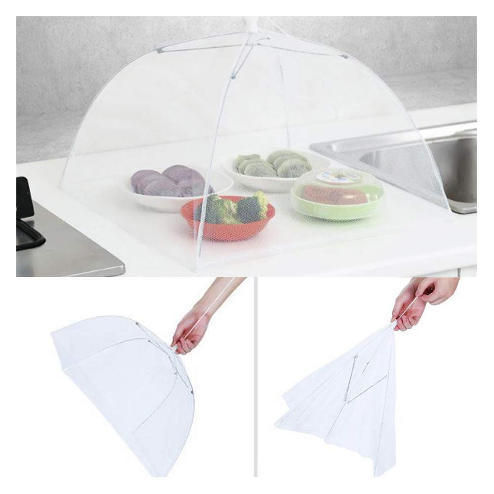 Coprivivande Rete Fiori Copertura Per Cibo In Pizzo Floreale - Protezione Anti-zanzare Riutilizzabile Per Cucina E Picnic Copri Vivande Decorativo