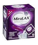 Miralax 1 Dose Powder Packets, 10 each