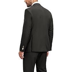 Aowdoy Men's Suits 3 Piece Slim Fit Tuxedo Suit One