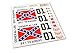 GENERAL LEE RC Car 1/18 18th Scale Duke of Hazzard Decals Stickers Full Kit Set Already Cut