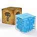 Acekid Money Maze Bank, Coin Cash Bill Storage Box, Game Change Toy, Super Great Gifts(Blue)