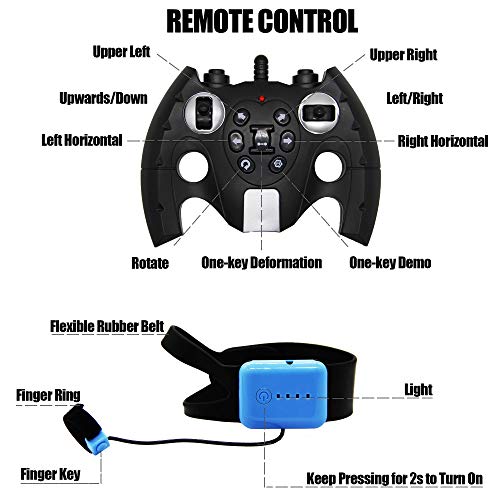 Lulu Home Remote Control Stunt Car, Hand Gesture Sensing RC Crawler