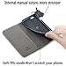 iPhone 6s Plus Wallet Case,WenBelle [Calendula Series] Premium Genuine Leather，cowhide Flip Book Design Case with Stand Feature, Magnetic Closure for Apple iPhone 6 6s plus 5.5 inch(Black)