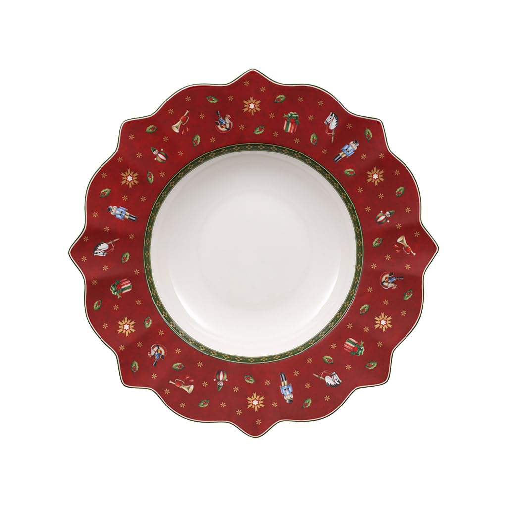 Villeroy & Boch Toy's Delight 260 mm Deep, Red, Soup plate