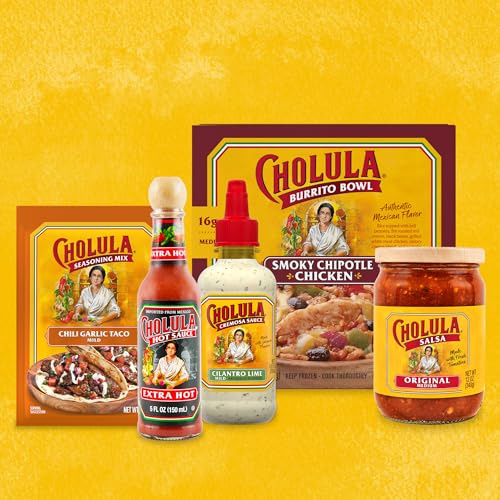 CHOLULA HOT SAUCE, EXTRA HOT, PRODUCT OF MEXICO, BLEND OF ARBOL & PIQUIN PEPPERS FOR BRINGING EXTRA HOT HEAT TO TACOS, EGGS, PIZZA AND MORE, 5 FL OZ