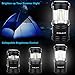 Pack of 2 Lantern Flashlights, BYBLIGHT 2 in 1 Camping Lantern and Flashlights with 3 Modes, High Output Bright for Hiking, Camping, and Emergencies (lantern)