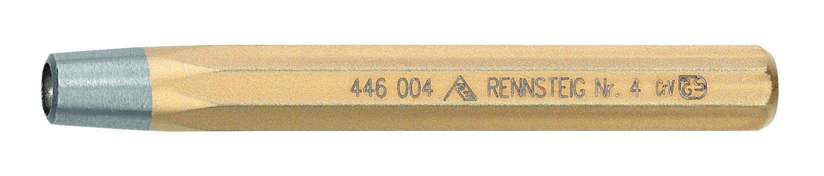 Rennsteig 446 008 0 Rivet Headers for Rivets, Gold, Size 8