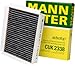 Mann-Filter CUK 2338 Cabin Filter With Activated Charcoal for select Mercedes-Benz models