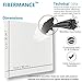 FIBEROMANCE Ultra Soft Microfiber Cleaning Cloth White 12 x 12 for Kitchen House Household Cleaning Lint Free Micro Fiber Dust Cloths to Clean Car Interior Easily Remove Dust Oil Smudges (18 Pack)