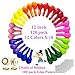 Party Balloons 12 Inches Rainbow Set (120 Pack) Assorted Colored Party Balloons Bulk Made With Strong Latex for Helium or Air Use Birthday wedding Balloon Arch Supplies Decoration Accessory W10