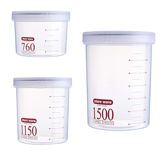 STSERI Recipiente de Almacenamiento de Alimentos con Tapa ...