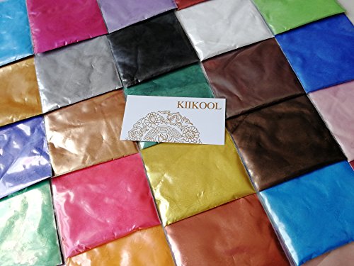 Soap Dye - Mica Powder Pigments for Bath Bomb - Soap Making Colorant - Candle Making, Eye Shadow, Blush, Nail Art, Resin Jewelry, Artist, Craft Projects (30 Colors (0.18 oz Each))