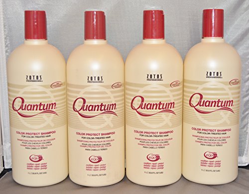 Quantum Color Protect Shampoo 33.8oz (4 pack) Total = 135.2oz with pump
