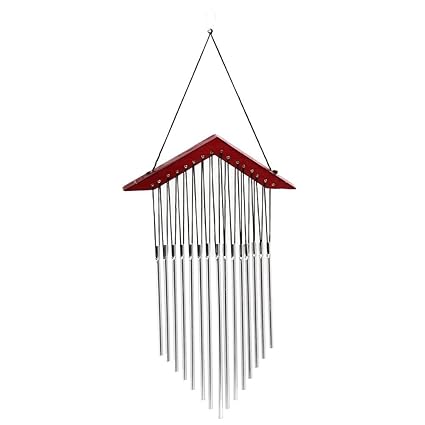Slolvedi Wind Chimes for Home Balcony Positive Energy Good Sound 15 Tubes Windchime Yard Garden Outdoor Living Decor Gift C