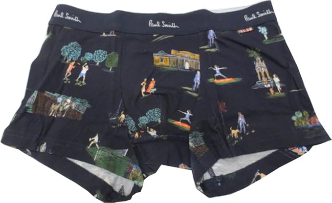 Amazon ポールスミス Paul Smith ローライズボクサー ボクサー パンツ 下着 M ロンドンパーク ネイビー ボクサー 通販