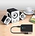 Bluetooth HIFI Audio Transmitter and Receiver,2 in1 Wireless Music Adapter for TV/Home Stereo System Headphones Speakers MP3/MP4/iPhone ， Connects to 2 Devicesthumb 4