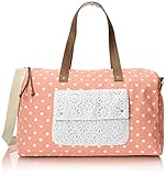 Wild Pair Printed Dot Weekender Duffle Bag