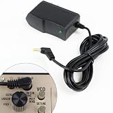ZAWDIO - Power Supply Adapter for Korg Volca - 6 Foot Cable, Right Angle Tip, 9v DC - Fits Bass, Beats, FM, Keys, Kick, Mix, Sample &amp; More