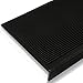 Indoor & Outdoor Bullnose Rubber Non-Slip Stair Treads, 30