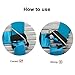 BlueCosto (Purple) TSA Approved Locking Luggage Strap Suitcase Travel Belts
