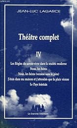 Théâtre complet